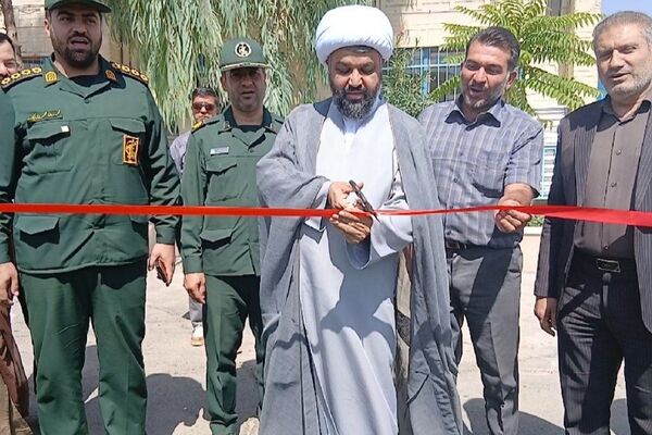 آیین افتتاحیه زمین چمن مصنوعی دبستان علی بن ابیطالب (ع) باقرشهر 