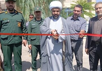 افتتاح زمین چمن مصنوعی دبستان علی بن ابیطالب(ع) باقرشهر 