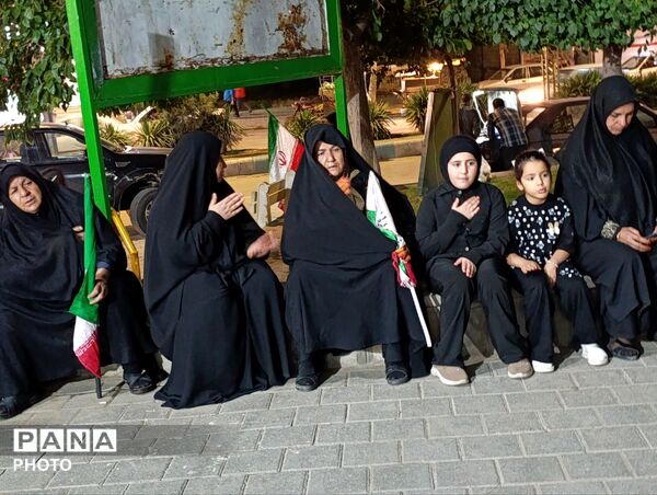 مراسم عزاداری شب سوم ماه محرم در نیشابور 