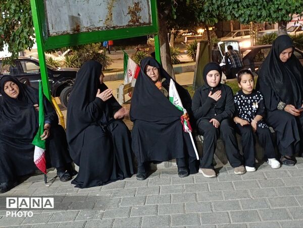 مراسم عزاداری شب سوم ماه محرم در نیشابور 