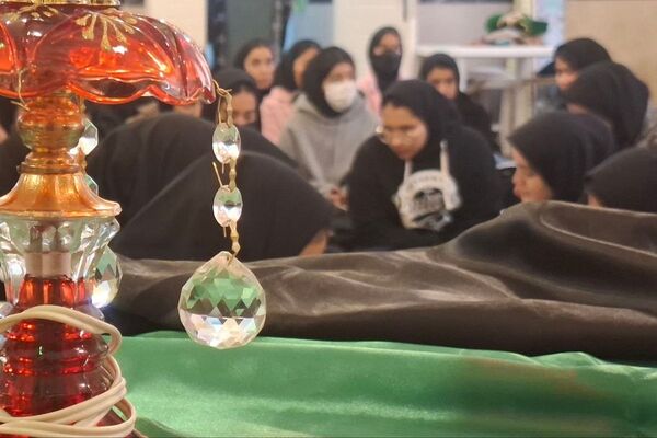 دانش آموزان نورانی حاضر در محفل