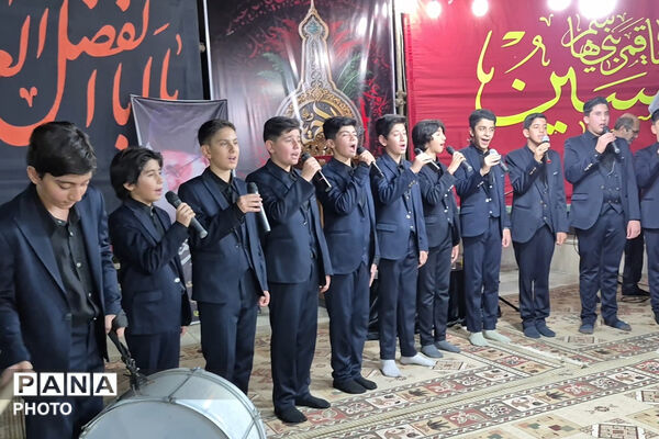 هیئت دانش‌آموزی در سوگ محرم