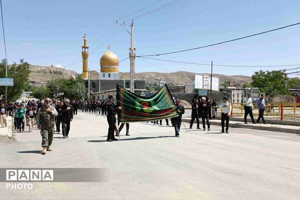 شهر راز غرق در سوگ اربعین؛ آیین باشکوه عزاداری حسینی با حضور گسترده مردم