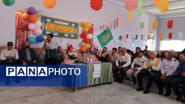 مراسم استقبال از زائر اولی‌های مددجویان مرکز توانبخشی فردوس اهر