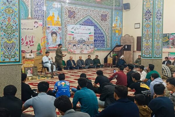 یادواره شهید "شلش سواری" در حمیدیه 