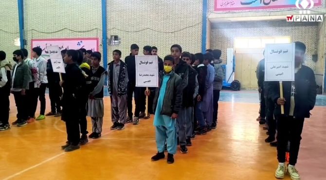 افتتاحیه مسابقات جام اقتدار در شهرستان زهک 