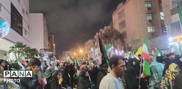 همبستگی مردم بندرعباس در شب شهادت امام جواد (ع)