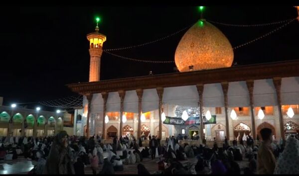 مراسم احیای شب بیست و سوم ماه رمضان در حرم مطهر حضرت احمد بن موسی(ع)