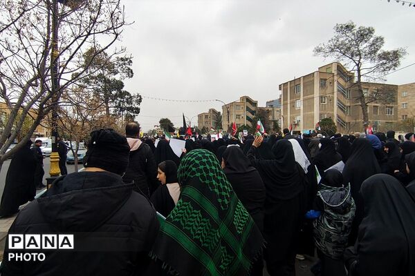 راهپیمایی روز قدس در شهرک واوان اسلامشهر 