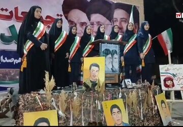 شبی که ایثار در میدان فاضل گروسی درخشید