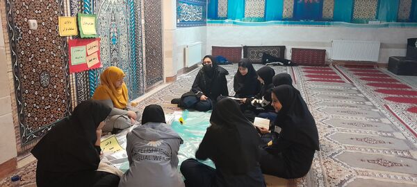 مسابقات قرآنی در دبیرستان فرزانگان استعداد درخشان ملارد