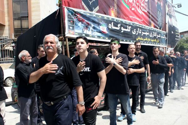 شور حسینی در گلوگاه 
