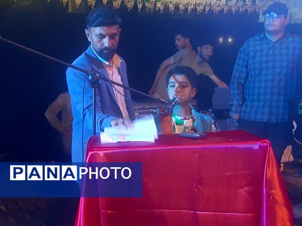 مراسم مهمانی شهدا در گلزار شهدای بهشت فضل نیشابور 