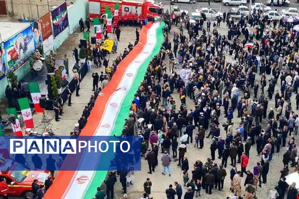 حماسه حضور مردم غیور باقرشهر و کهریزک در راهپیمایی ۲۲بهمن