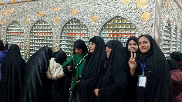 کاروان زیارتی دختران حضرت زهرا (س) در مشهد مقدس 