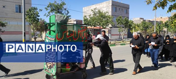 هیئت عزادارن مسجد قمر بنی هاشم شهرستان شیروان