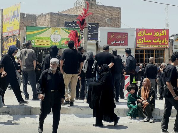 جلوه‌ای از روز عاشورا در بجنورد