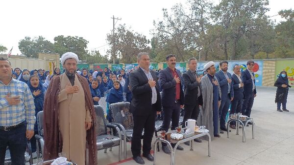 آیین شور عاطفه‌ها در دبستان ضحی ۲ شهرستان شیروان