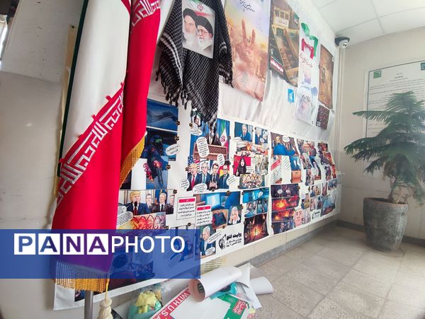 آماده‌سازی مدرسه حجاب باخرز برای دهه فجر و زنگ انقلاب