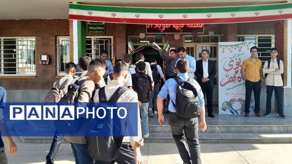 مراسم آیین بازگشایی مدرسه ابوریحان بیرونی