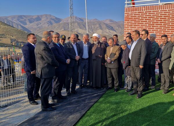افتتاح اولین آموزشگاه الگوی کشوری شهید ابراهیم هادی روستای طاهر آباد(صالح آباد) شهرستان کلات