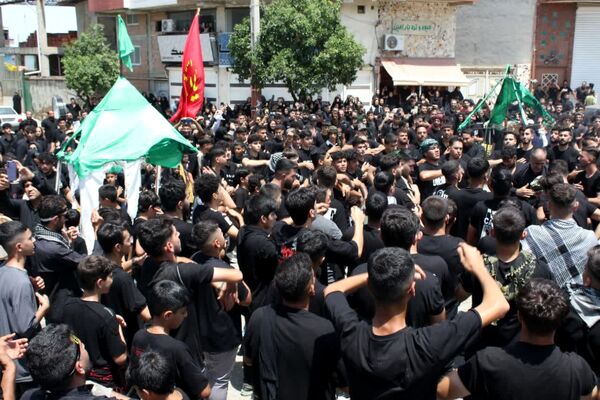 شور حسینی در گلوگاه 