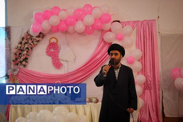مراسم لبخند فرشته‌ها در شهرستان بام و صفی آباد