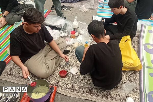 کارگاه آشپزی؛در مدرسه موعود بهارستان یک