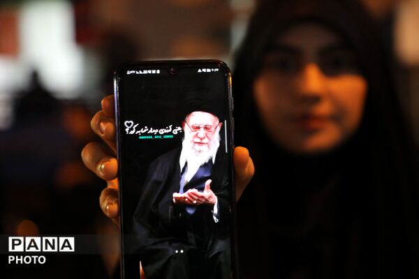  ادای احترام به ارتحال رهبر معظم انقلاب در شهرستان لنده 