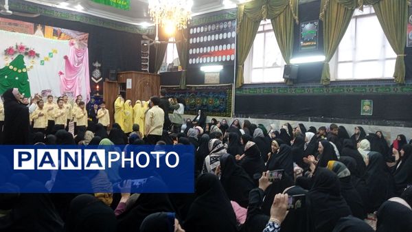 جشن میلاد حضرت زهرا(س) در تکیه علی اکبری فدافن