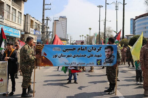 راهپیمایی روز قدس طنین آزادی خواهی برای فلسطین 