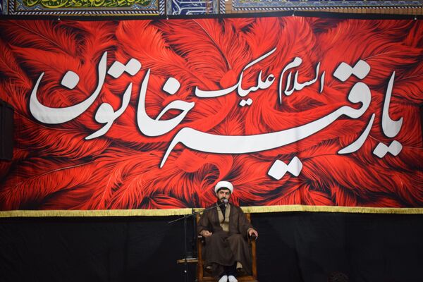 مراسم شهادت حضرت رقیه (س) در مسجد قائم (عج) شهرستان بیجار