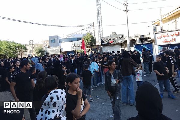 بازسازی خیمه گاه شهدای کربلا در شهرک گلشهر چهاردانگه