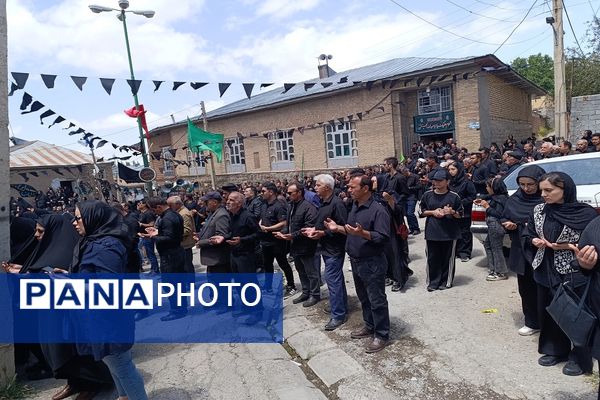 آیین عزاداری عاشورای حسینی در خوجین شهرستان خلخال