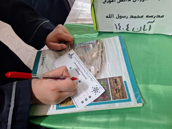  انتخابات شورای دانش‌آموزی در مدارس منطقه رضویه