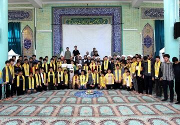 آیین اعتکاف دانش آموزی شهرستان تکاب
