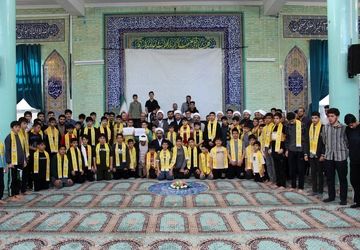 آیین اعتکاف دانش آموزی شهرستان تکاب