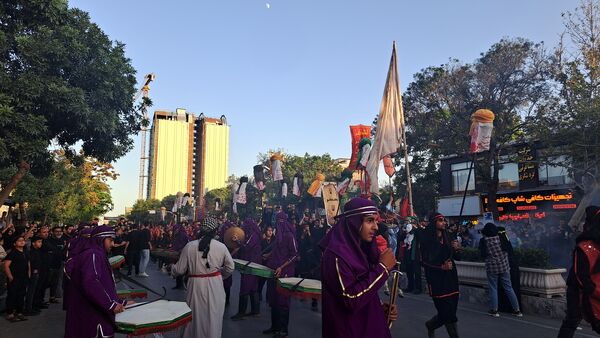 برپایی مراسم خیمه سوزان عصر عاشورا به یاد خاندان پاک اباعبدالله(ع)