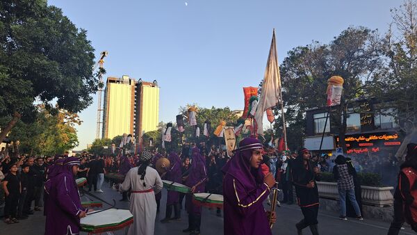 برپایی مراسم خیمه سوزان عصر عاشورا به یاد خاندان پاک اباعبدالله(ع)
