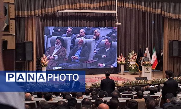 آیین نکوداشت خیر مدرسه ساز عبدالرضا وکیلی با حضور وزیر آموزش و پرورش در نیشابور 