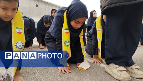 مانور زلزله و ایمنی در مدرسه هوشیار