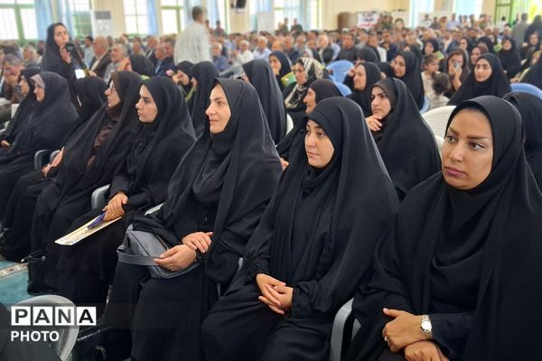  آیین تکریم و معارفه فرمانده ناحیه مقاومت بسیج شهرستان باشت