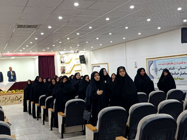 جلسه مدیران مدارس در شهرستان خلیل آباد 