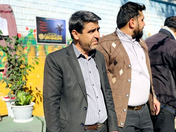 مراسم استقبال از شهید گمنام در شهرستان مه‌ولات