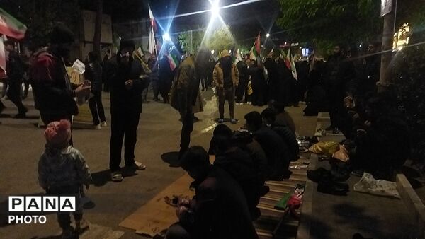 واکس صلواتی موکب پایگاه مقاومت بسیج شهدای روستای باغشن گچ
