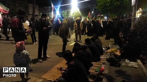 واکس صلواتی موکب پایگاه مقاومت بسیج شهدای روستای باغشن گچ