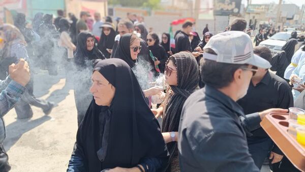پیاده‌روی جاماندگان اربعین حسینی در یاسوج