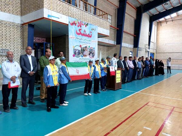 اردوی تمشک پسران شهرستان‌های جنوبی استان بوشهر در کنگان