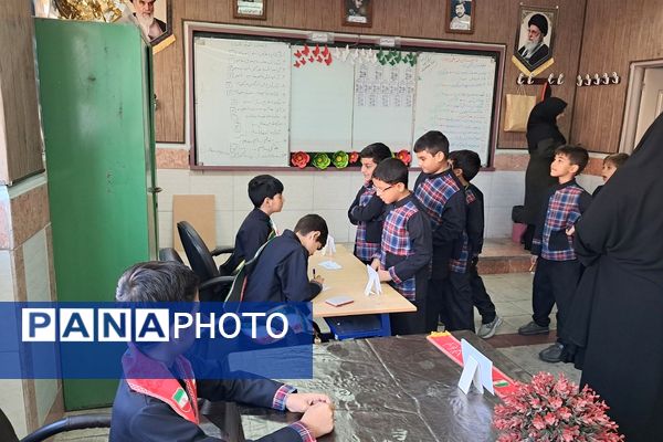 برگزاری انتخابات شورای دانش آموزی در مدارس ناحیه دو شهرری 