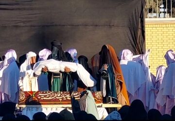 حضور پرشور نوجوانان دبیرستان مهرآفرین در طرح لاله‌های‌روشن